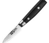 Нож для чистки 8 см, (37 слоев) серия Zen, дамасская сталь, Yaxell