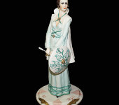 Статуэтка "Дама в зелёном" модель 1914, Elite & Fabris