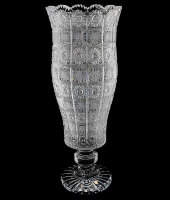 Ваза на ножке, 49 см, хрусталь, Aurum Crystal
