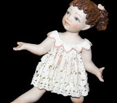 Фарфоровая кукла "Ширли", Sibania