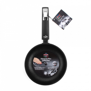 410.20 Сковорода с антипригарным покрытием, 20 см, литой алюминий с алмазным порошком, черный item