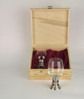 Набор для вина "Рубин", 2 бокала, 13129, Artina