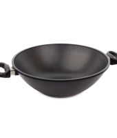 Вок с двумя ручками "Frying Pans Titan", литой алюминий с антипригарным покрытием, 32 см, AMT