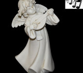 Статуэтка музыкальная "Ангел с мандолиной", Venere Porcellane d'Arte