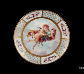 Декоративная тарелка "Ангелы", 1431/2-2,Anton Weidl Gloriа
