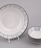 Набор салатников Сабина "Серый орнамент", 1013, Leander