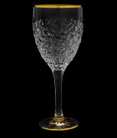 Бокалы для вина "Nicolette" отводка золото, набор 6 шт, Bohemia Jihlava