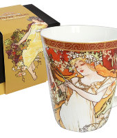 Кружка Весна (А. Муха) в подарочной упаковке