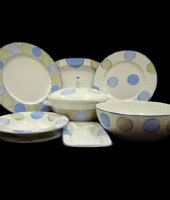 Чайно-обеденный сервиз 93/12 "Java blue", Noritake 