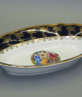 Корзинка для хлеба Мэри-Энн "Мадонна, кобальт", 0179, Leander