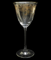 Бокал для вина "Флора - Золотая повитель", набор 6 шт, Rona