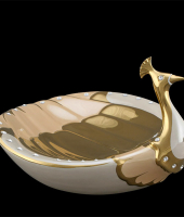 Чаша  "Павлин", круглая, Ahura