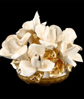 Декоративная композиция "Розы в корзине", Ahura