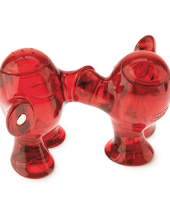 Набор соль/перец STEP N PEP Koziol, красный/прозрачный