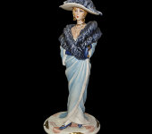 Статуэтка "Дама в шляпе" модель 1908, Elite & Fabris