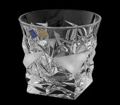 Стаканы для виски матовые льдинки "Glacier", набор 6 шт, Bohemia Jihlava