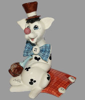 Статуэтка "Собака с кувшином", Zampiva