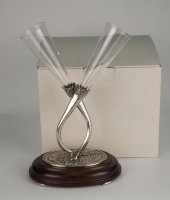 Два бокала для шампанского на подставке "Amour", Artina