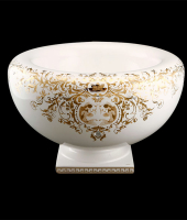 Чаша "DIAMANTE", на ножке, круглая, Ahura