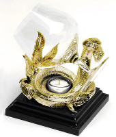 Нагревательный набор для коньяка "Змея", Chinelli 