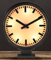 Часы с подсветкой Дифрент, Restoration Hardware