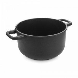 415.20 Кастрюля с антипригарным покрытием, 20 см, 3.5 л, литой алюминий с алмазным порошком, черный item