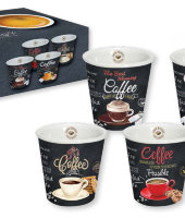 Набор из 4-х чашек для эспрессо