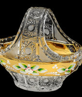 Корзинка 15 см, хрусталь, Aurum Crystal s.r.o.