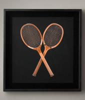 Картина Теннисные ракетки , RESTORATION HARDWARE