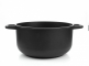 415.24 Кастрюля с антипригарным покрытием, 24 см, 5.3 л, литой алюминий с алмазным порошком, черный item