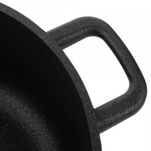 415.24 Кастрюля с антипригарным покрытием, 24 см, 5.3 л, литой алюминий с алмазным порошком, черный item