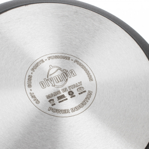 415.24 Кастрюля с антипригарным покрытием, 24 см, 5.3 л, литой алюминий с алмазным порошком, черный item