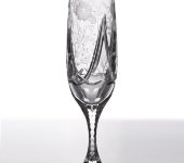 Бокалы для шампанского "Романтика", набор 6 шт, хрусталь, Arnstadt Kristall