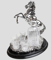 Набор для водки "Лошадь", Chinelli