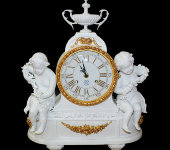 Часы "Два ангела", Tiche Porcellane