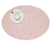 Салфетка подстановочная, овальная, винил, (36х49), Blush