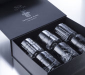 Вращающиеся бокалы для виски в подарочной коробке, 6 шт (на выбор), Shtox