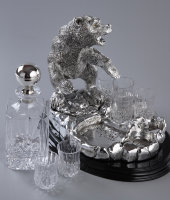 Набор для водки "Медведь", Chinelli