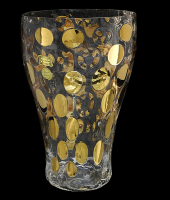 Ваза 25см "Горох золотой", Egermann