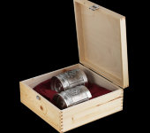 Набор стаканов для виски в ящике 2 шт "Парусник", 10512, Artina