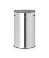 Мусорный бак Touch Bin с защитой от отпечатков, двухсекционный, 10/23л, 112867, Brabantia
