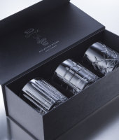 Вращающиеся бокалы для виски в подарочной коробке, 3 шт, Shtox