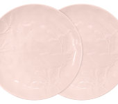 Набор из 2-х тарелок обеденных Птицы (розовая)