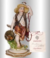 Статуэтка "Деревенский мальчик", Porcellane Principe