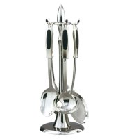 Набор кухонных принадлежностей на подставке "Kitchen utensils", 5 предметов, Arcos
