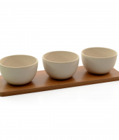 Набор мисочек для закусок на подставке 3 пр. "CooknCo", BergHOFF  