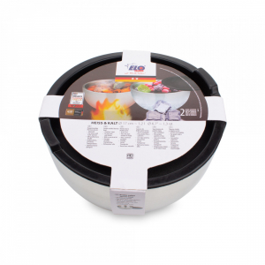 Миска с пластиковой крышкой (double wall) Hot`N`Cold, 1.2л, ELO, Германия item