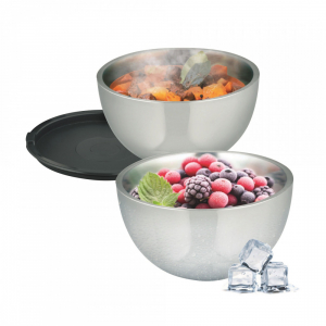 Миска с пластиковой крышкой (double wall) Hot`N`Cold, 1.2л, ELO, Германия item