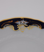 Набор десертных тарелок 19 см Соната "Кобальтовый орнамент", 1357, Leander