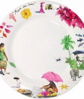 Тарелка обеденная "Индия", Gien  